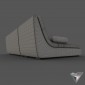 sofa ARS Scandy ottoman (art 00-29676)
